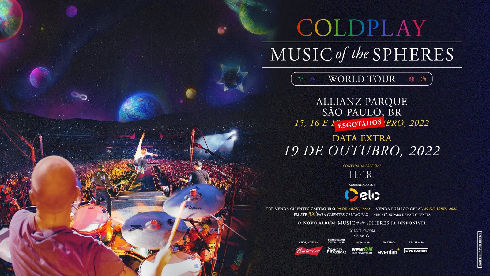 Coldplay Anuncia Mais Um Show Extra Em São Paulo 5210